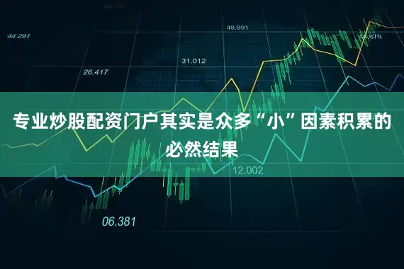 专业炒股配资门户其实是众多“小”因素积累的必然结果